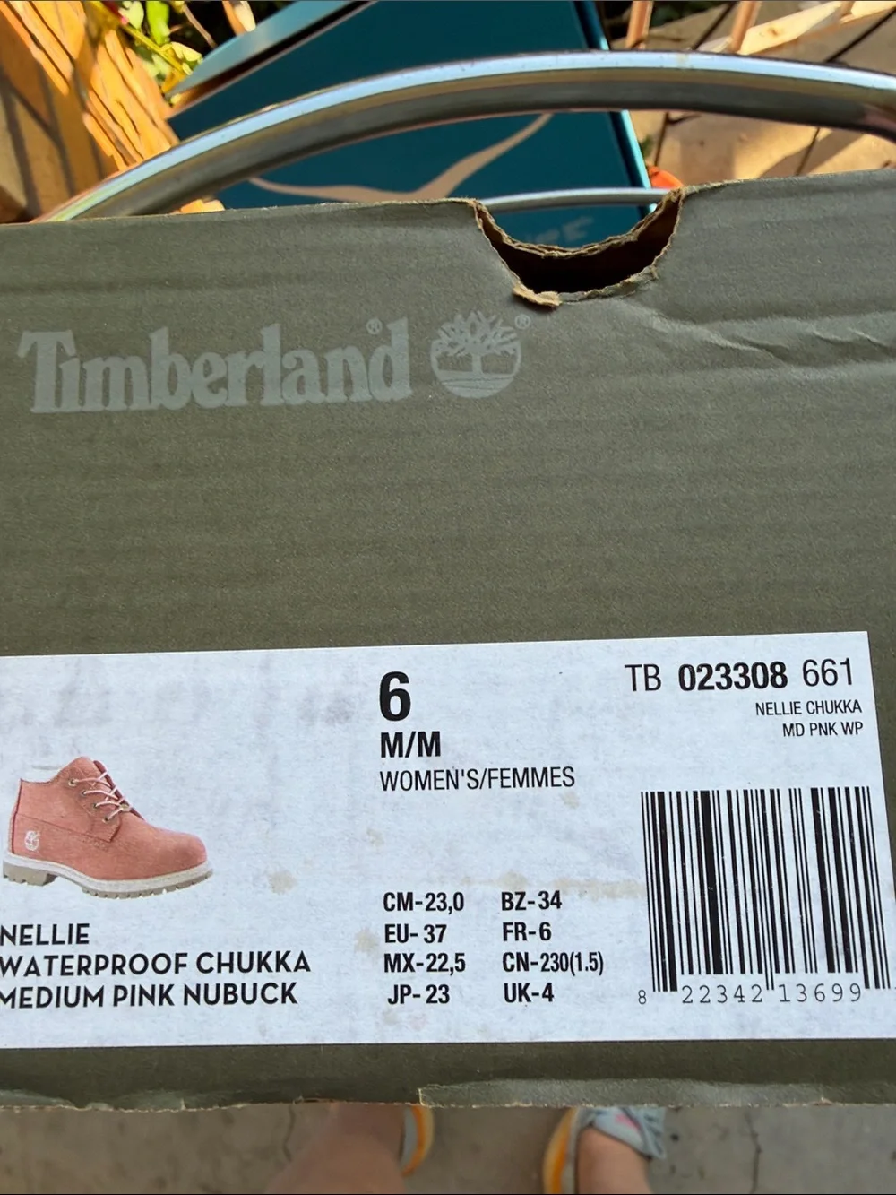 Timberland Pink Boots size 6 - Picture 5 of 7
